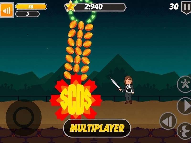 Telugu Biryani Blastoff Game Screenshot